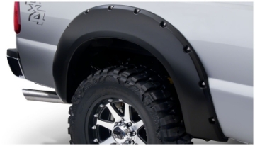 Picture of Bushwacker 99-10 Ford F-250 Super Duty Styleside Pocket Style Flares 2pc - Black