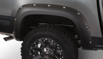 Picture of Bushwacker 15-18 GMC Canyon Excl- ZR2 Fleetside Pocket Style Flares 2pc 74-0in Bed - Black