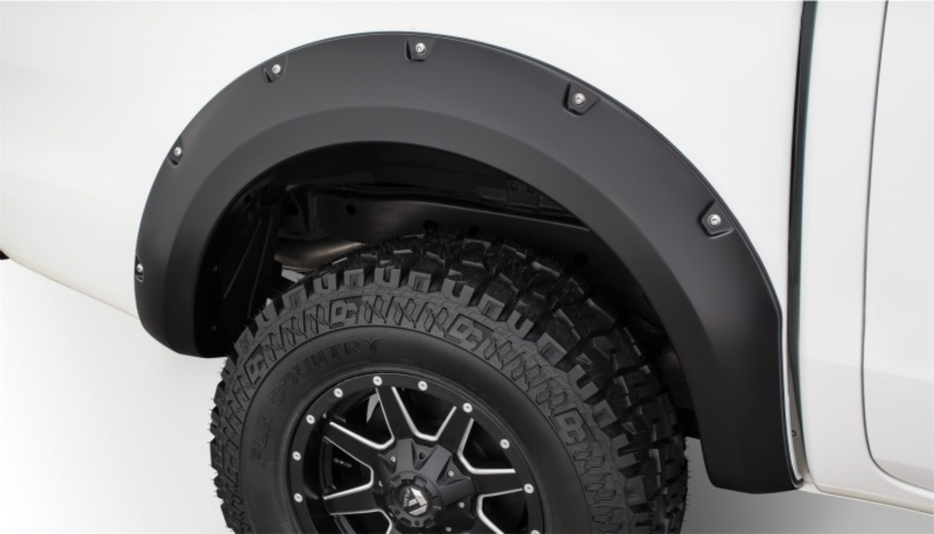 Picture of Bushwacker 11-15 Ford Ranger T6 Pocket Style Flares 2pc 60-0-61-0in Bed - Black