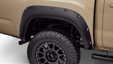 Picture of Bushwacker 16-18 Toyota Tacoma Pocket Style Flares 2pc 60-5-73-7in Bed - Black