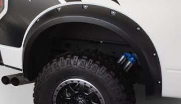 Picture of Bushwacker 10-14 Ford F-150 SVT Raptor Pocket Style Flares 2pc - Black