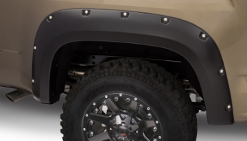 Picture of Bushwacker 15-18 GMC Canyon Pocket Style Flares 2pc 5ft Bed - Black