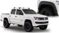 Picture of Bushwacker 11-18 Volkswagen Amarok Pocket Style Flares 2pc - Black