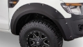 Picture of Bushwacker 11-15 Ford Ranger T6 Pocket Style Flares 2pc - Black