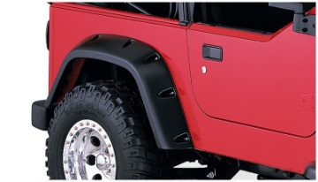 Picture of Bushwacker 97-06 Jeep TJ Pocket Style Flares 2pc - Black