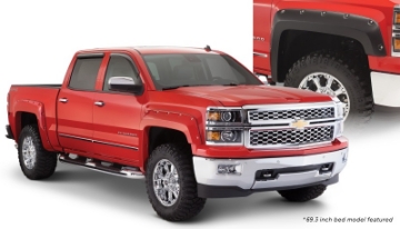 Picture of Bushwacker 15-18 Chevy Silverado 2500 HD Fleetside Pocket Style Flares 4pc 78-8-97-8in Bed - Black