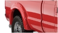 Picture of Bushwacker 08-10 Ford F-250 Super Duty Styleside Pocket Style Flares 4pc 81-0-96-0in Bed - Black