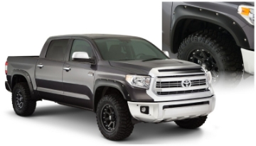 Picture of Bushwacker 14-18 Toyota Tundra Fleetside Pocket Style Flares 4pc 66-7-78-7-97-6in Bed - Black