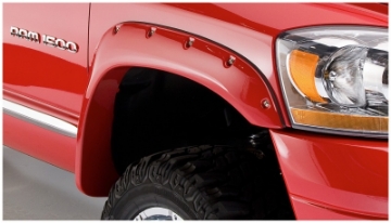 Picture of Bushwacker 06-08 Dodge Ram 1500 Fleetside Pocket Style Flares 4pc 97-9-98-3in Bed - Black