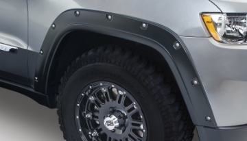 Picture of Bushwacker 11-18 Jeep Grand Cherokee Pocket Style Flares 4pc Does Not Fit SRT8 - Black