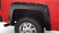 Picture of Bushwacker 14-18 Chevy Silverado 1500 Fleetside Pocket Style Flares 4pc - Black