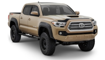 Picture of Bushwacker 16-18 Toyota Tacoma Pocket Style Flares 4pc 60-5-73-7in Bed - Black