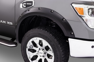 Picture of Bushwacker 16-18 Nissan Titan XD Pocket Style Flares 4pc 78-0in Bed - Black