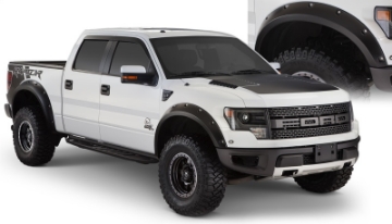 Picture of Bushwacker 10-14 Ford F-150 SVT Raptor Pocket Style Flares 4pc - Black