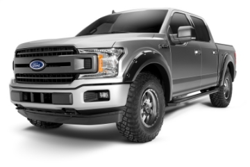 Picture of Bushwacker 18-19 Ford F-150 Pocket Style Flares 4pc - Black