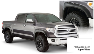 Picture of Bushwacker 16-18 Toyota Tundra Fleetside Pocket Style Flares 4pc 66-7-78-7-97-6in Bed - Super White
