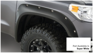 Picture of Bushwacker 16-18 Toyota Tundra Fleetside Pocket Style Flares 4pc 66-7-78-7-97-6in Bed - Super White