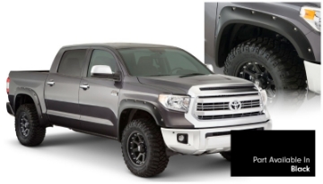 Picture of Bushwacker 16-17 Toyota Tundra Fleetside Pocket Style Flares 4pc 66-7-78-7-97-6in Bed - Black