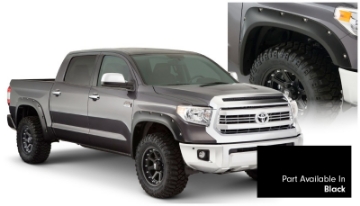 Picture of Bushwacker 16-17 Toyota Tundra Fleetside Pocket Style Flares 4pc 66-7-78-7-97-6in Bed - Black