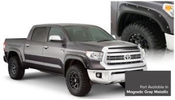 Picture of Bushwacker 16-18 Toyota Tundra Fleetside Pocket Style Flares 4pc - Magnetic Grey