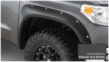 Picture of Bushwacker 16-18 Toyota Tundra Fleetside Pocket Style Flares 4pc - Magnetic Grey