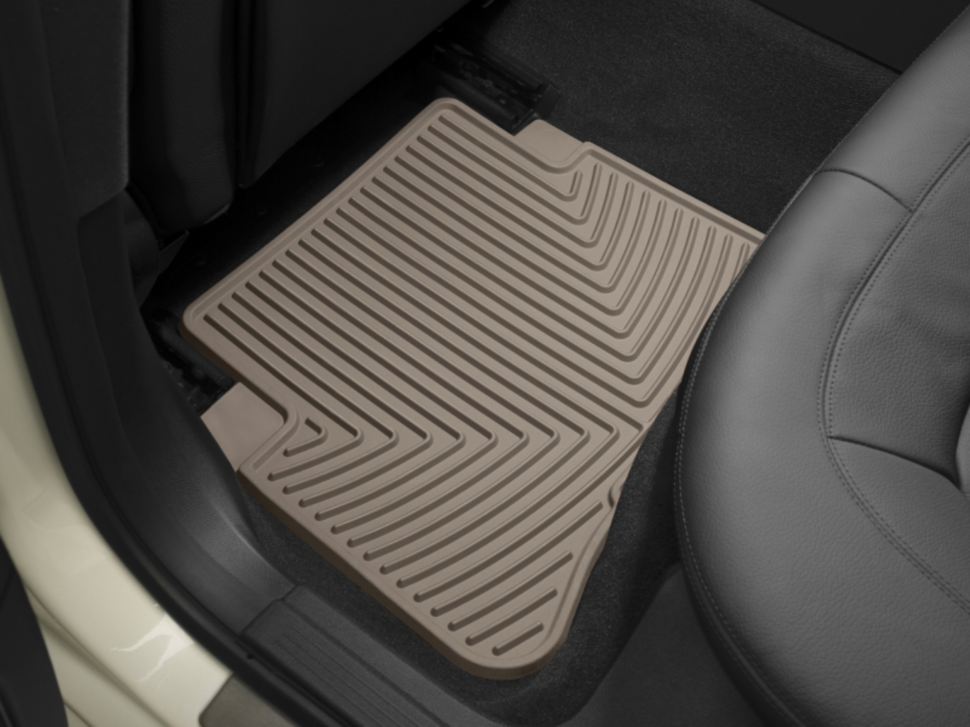Picture of WeatherTech 2016+ Toyota Prius Rear Rubber Mats - Tan