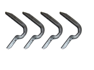 Picture of Lund 04-14 Ford F-150 Std- Cab 54in EZ Running Board Mounting Bracket Kit - Brite