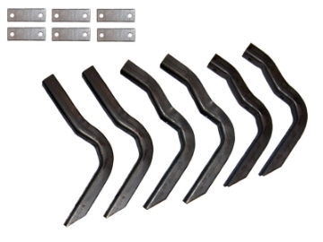 Picture of Lund 05-12 Dodge Dakota Quad Cab EZ Running Board Mounting Bracket Kit - Brite