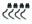 Picture of Lund 07-17 Chevy Silverado 1500 Std- Cab EZ Running Board Mounting Bracket Kit - Brite