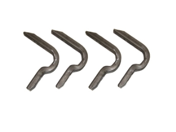 Picture of Lund 07-17 Chevy Silverado 1500 Std- Cab EZ Running Board Mounting Bracket Kit - Brite