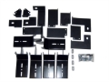 Picture of Lund 07-17 Toyota Tundra Std- Cab 54in OE Style No Drill Running Board Mounting Bracket - Black