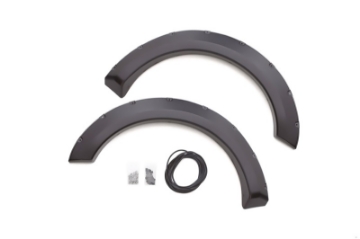 Picture of Lund 04-08 Ford F-150 No Stepside RX-Rivet Style Smooth Elite Series Fender Flares - Black 2 Pc