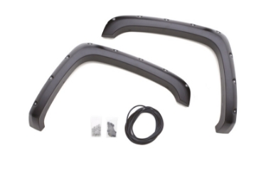 Picture of Lund 07-13 GMC Sierra 1500 RX-Rivet Style Smooth Elite Series Fender Flares - Black 2 Pc