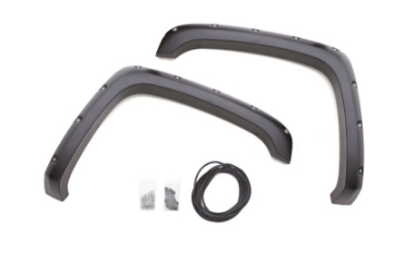 Picture of Lund 07-13 GMC Sierra 1500 RX-Rivet Style Smooth Elite Series Fender Flares - Black 2 Pc