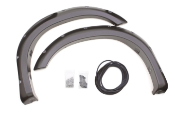 Picture of Lund 07-13 Toyota Tundra RX-Rivet Style Smooth Elite Series Fender Flares - Black 2 Pc