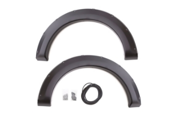 Picture of Lund 08-10 Ford F-250 Super Duty RX-Rivet Style Smooth Elite Series Fender Flares - Black 2 Pc