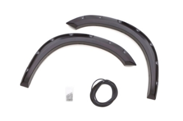 Picture of Lund 10-17 Dodge Ram 2500 RX-Rivet Style Smooth Elite Series Fender Flares - Black 2 Pc