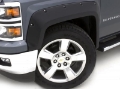 Picture of Lund 15-17 Chevy Silverado 2500 RX-Rivet Style Smooth Elite Series Fender Flares - Black 2 Pc
