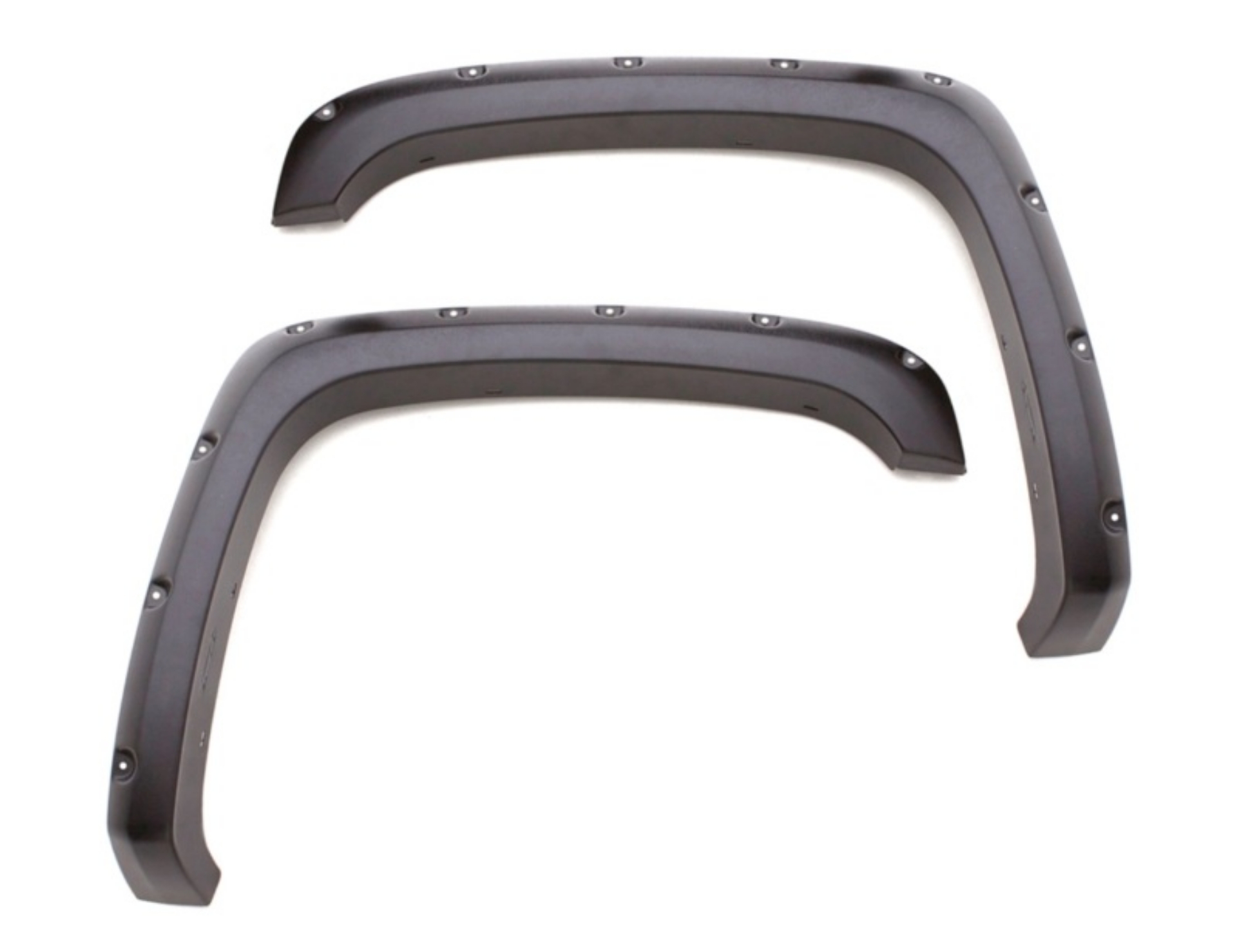 Picture of Lund 15-17 GMC Canyon 5ft- Bed RX-Rivet Style Smooth Elite Series Fender Flares - Black 2 Pc