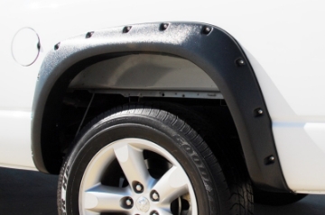 Picture of Lund 02-08 Dodge Ram 1500 RX-Rivet Style Textured Elite Series Fender Flares - Black 2 Pc