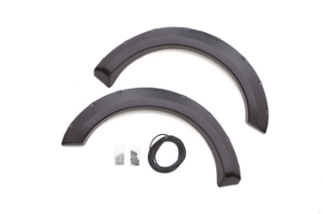 Picture of Lund 04-08 Ford F-150 RX-Rivet Style Textured Elite Series Fender Flares - Black 2 Pc