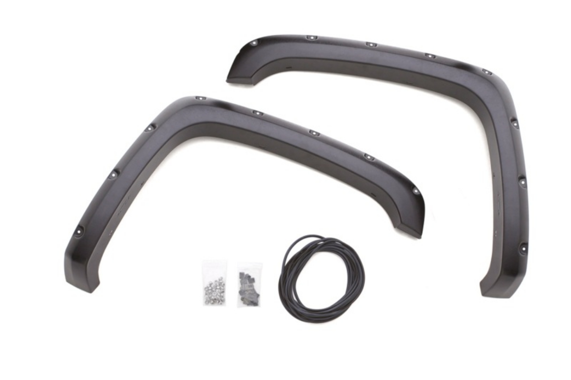 Picture of Lund 07-13 GMC Sierra 1500 RX-Rivet Style Textured Elite Series Fender Flares - Black 2 Pc