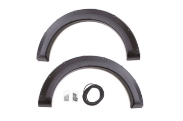 Picture of Lund 11-16 Ford F-250 RX-Rivet Style Textured Elite Series Fender Flares - Black 2 Pc