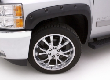 Picture of Lund 15-17 GMC Canyon 5ft- Bed RX-Rivet Style Textured Elite Series Fender Flares - Black 2 Pc