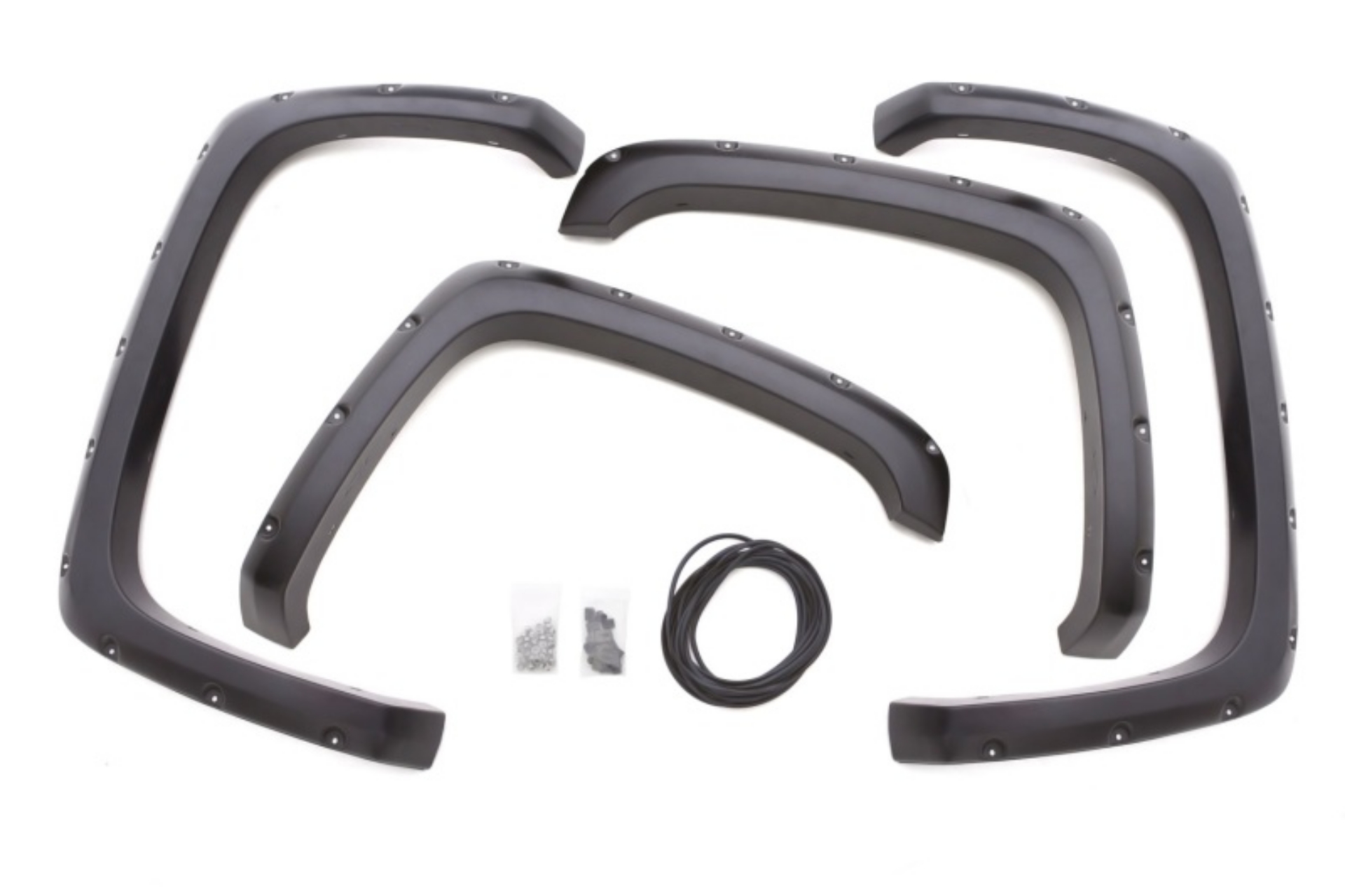 Picture of Lund 07-13 GMC Sierra 1500 RX-Rivet Style Smooth Elite Series Fender Flares - Black 4 Pc