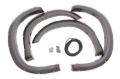 Picture of Lund 07-13 Toyota Tundra RX-Rivet Style Smooth Elite Series Fender Flares - Black 4 Pc