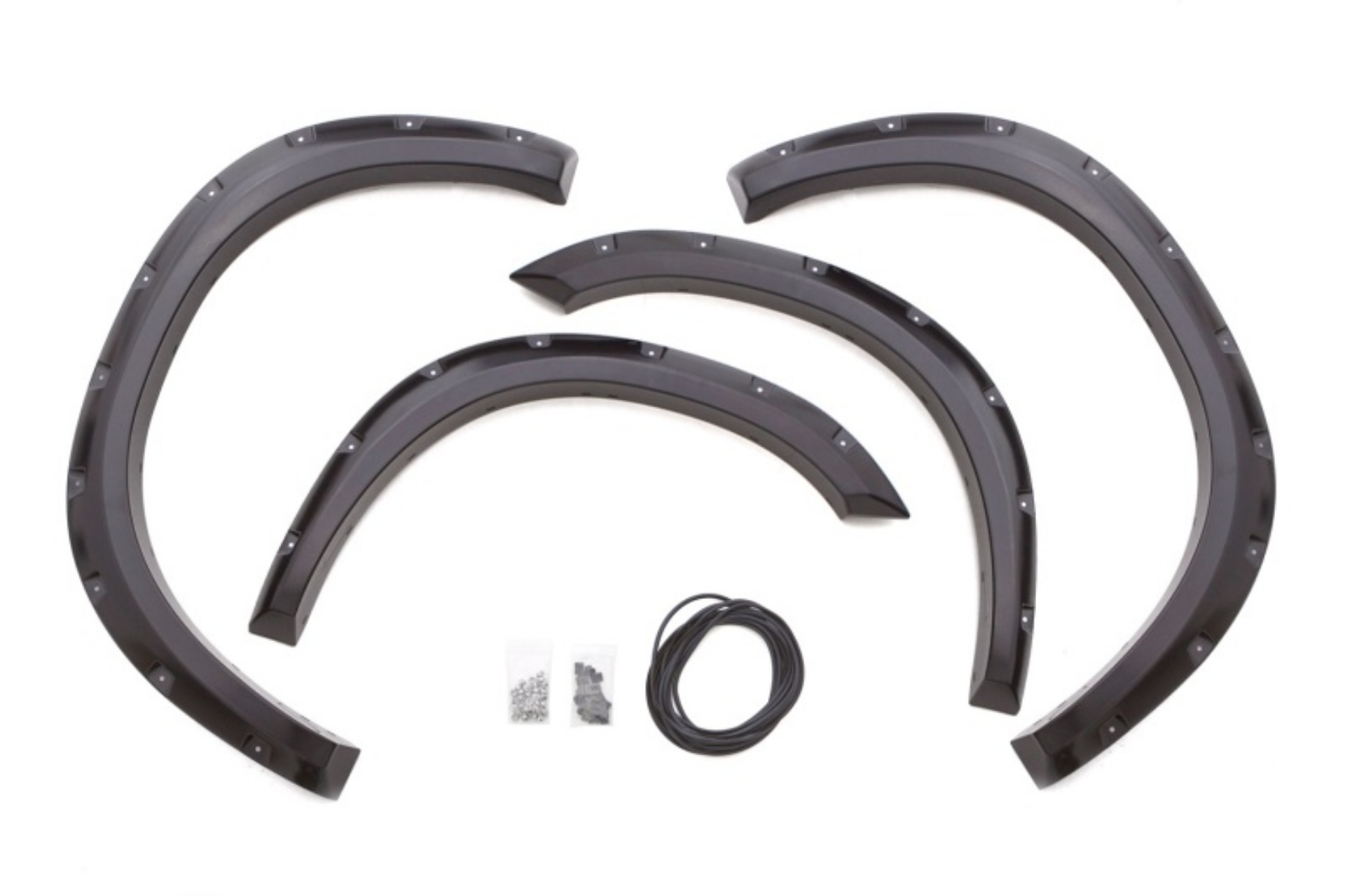 Picture of Lund 09-17 Dodge Ram 1500 RX-Rivet Style Smooth Elite Series Fender Flares - Black 4 Pc