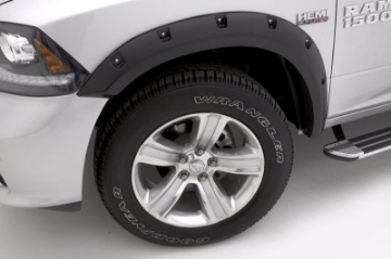 Picture of Lund 94-01 Dodge Ram 1500 RX-Rivet Style Smooth Elite Series Fender Flares - Black 4 Pc