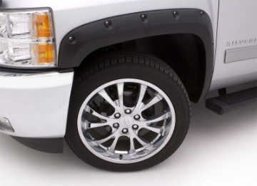 Picture of Lund 99-07 Chevy Silverado 1500 RX-Rivet Style Smooth Elite Series Fender Flares - Black 4 Pc