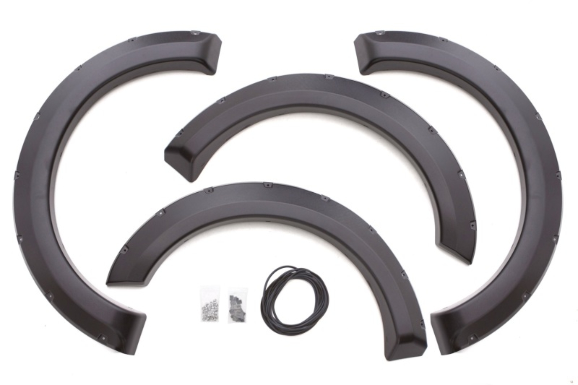 Picture of Lund 09-14 Ford F-150 Ex Raptor RX-Rivet Style Textured Elite Series Fender Flares - Black 4 Pc